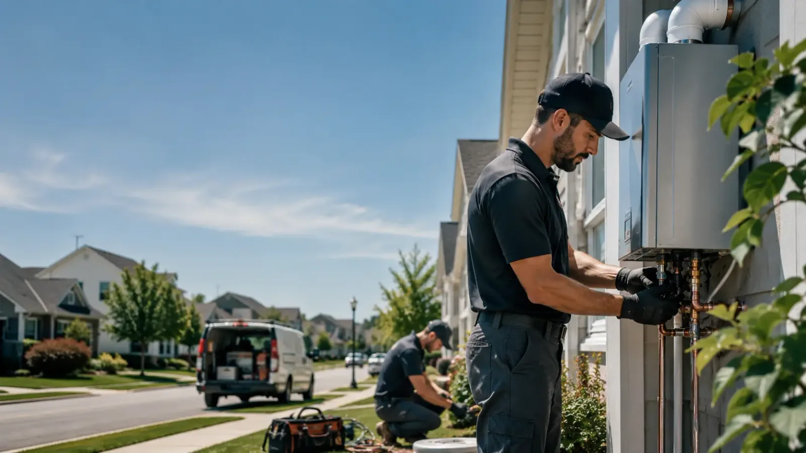 Tankless Water Heater Installation in Pikesville, MD